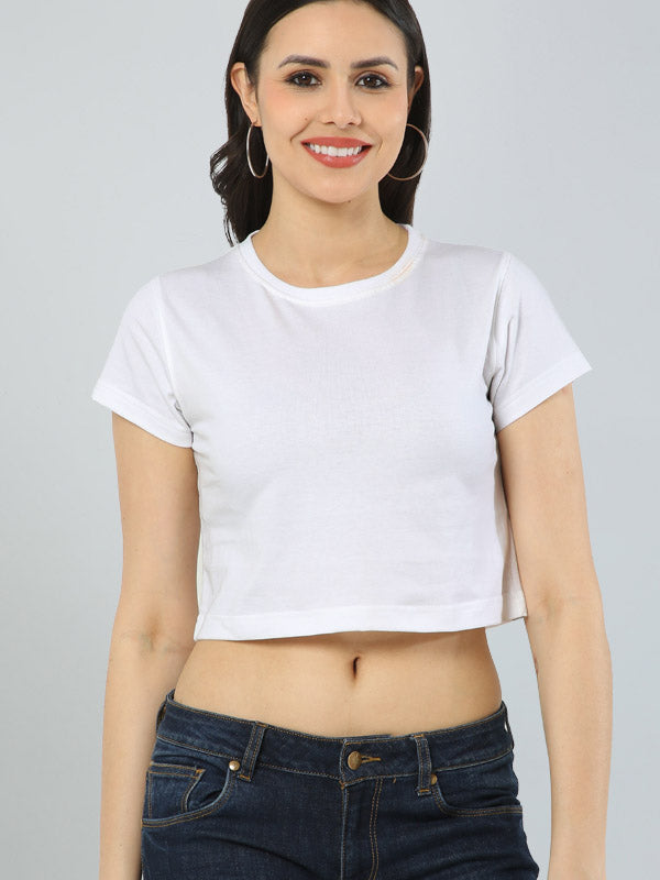 AOP Crop Top | FA32