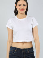 AOP Crop Top | FA32