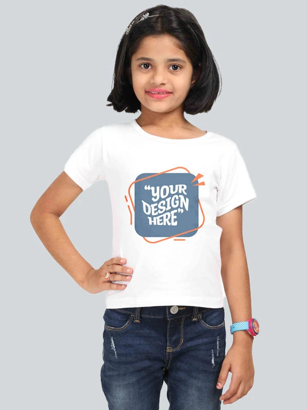 Girl's Crew Neck T-Shirt
