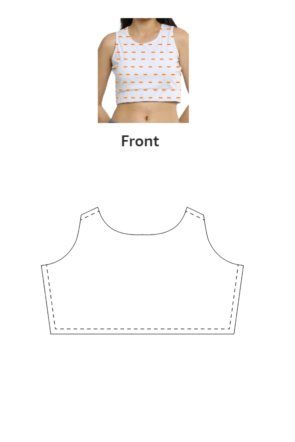 Aop Sports Bra | FA50