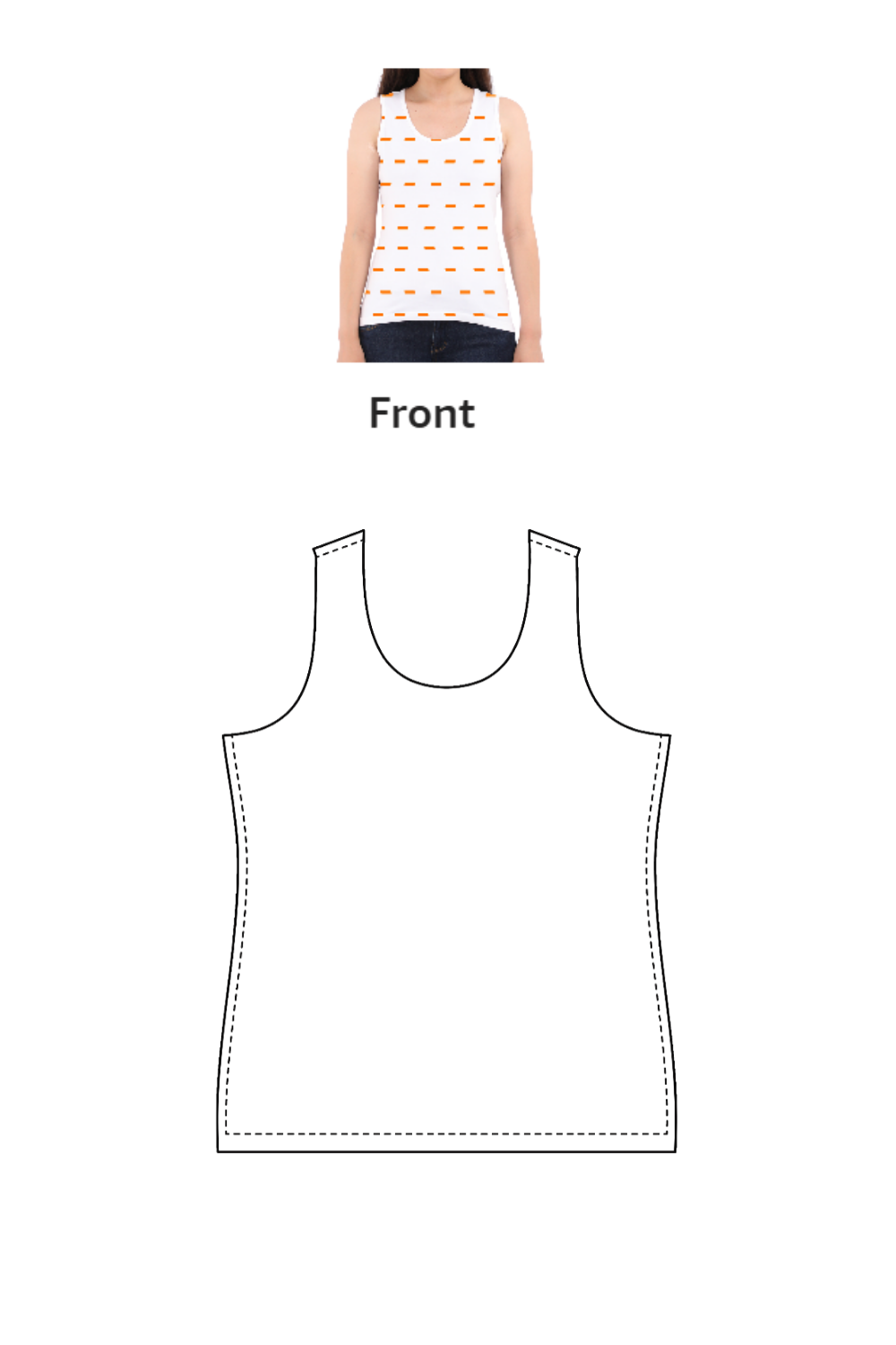 Women's AOP Tank Top | FA37