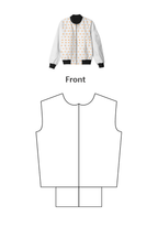 AOP Kids Bomber Jacket | KA30