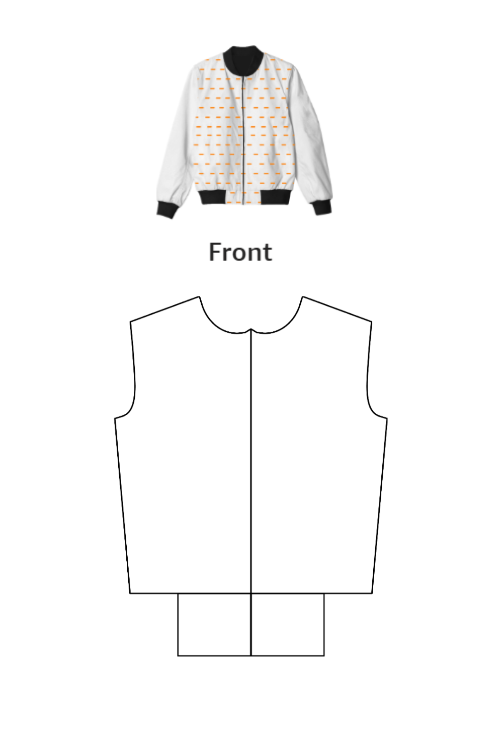 AOP Kids Bomber Jacket | KA30