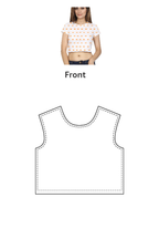 AOP Crop Top | FA32