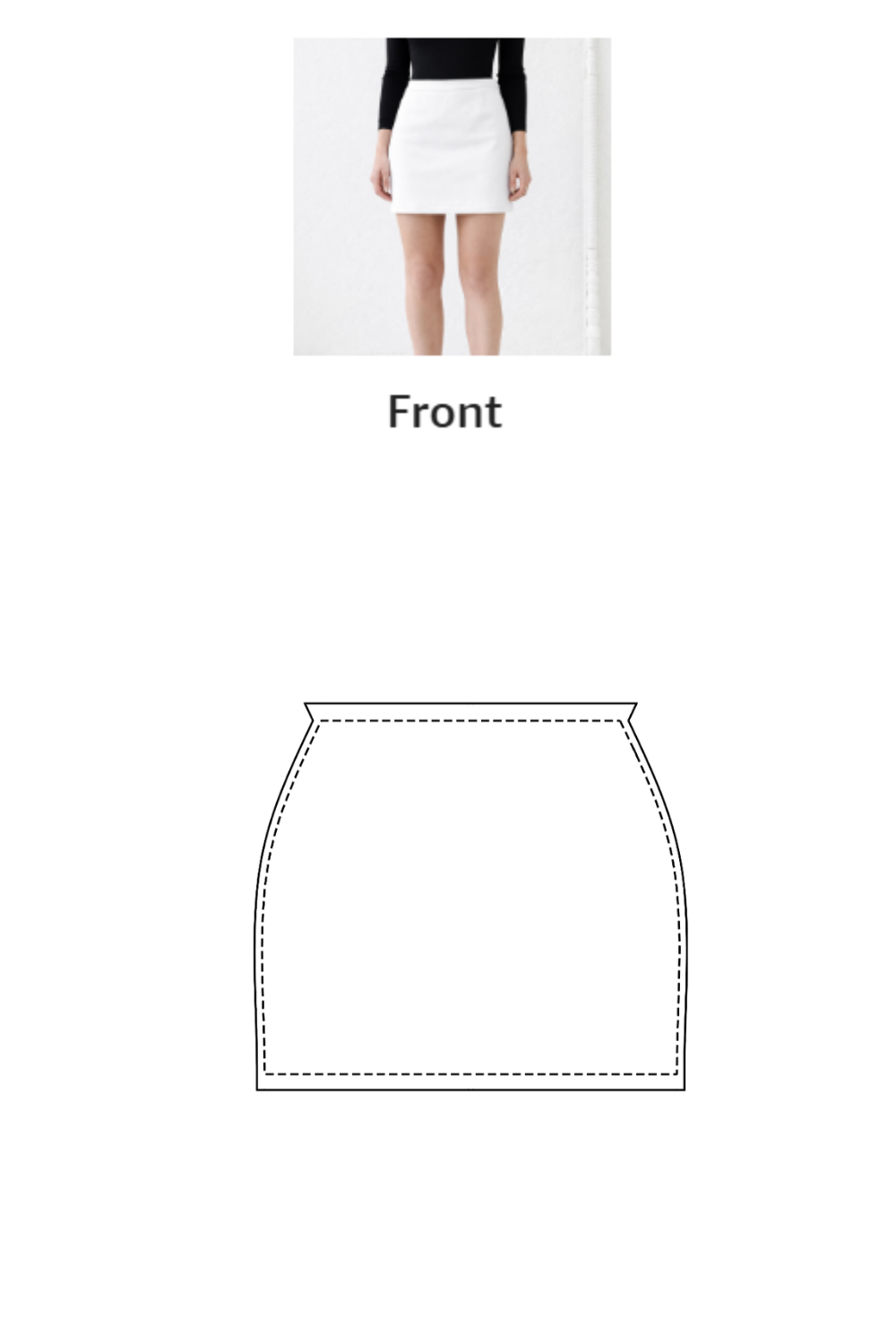 Aop Mini Skirt | FS59