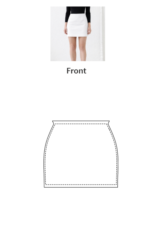Aop Mini Skirt | FS59