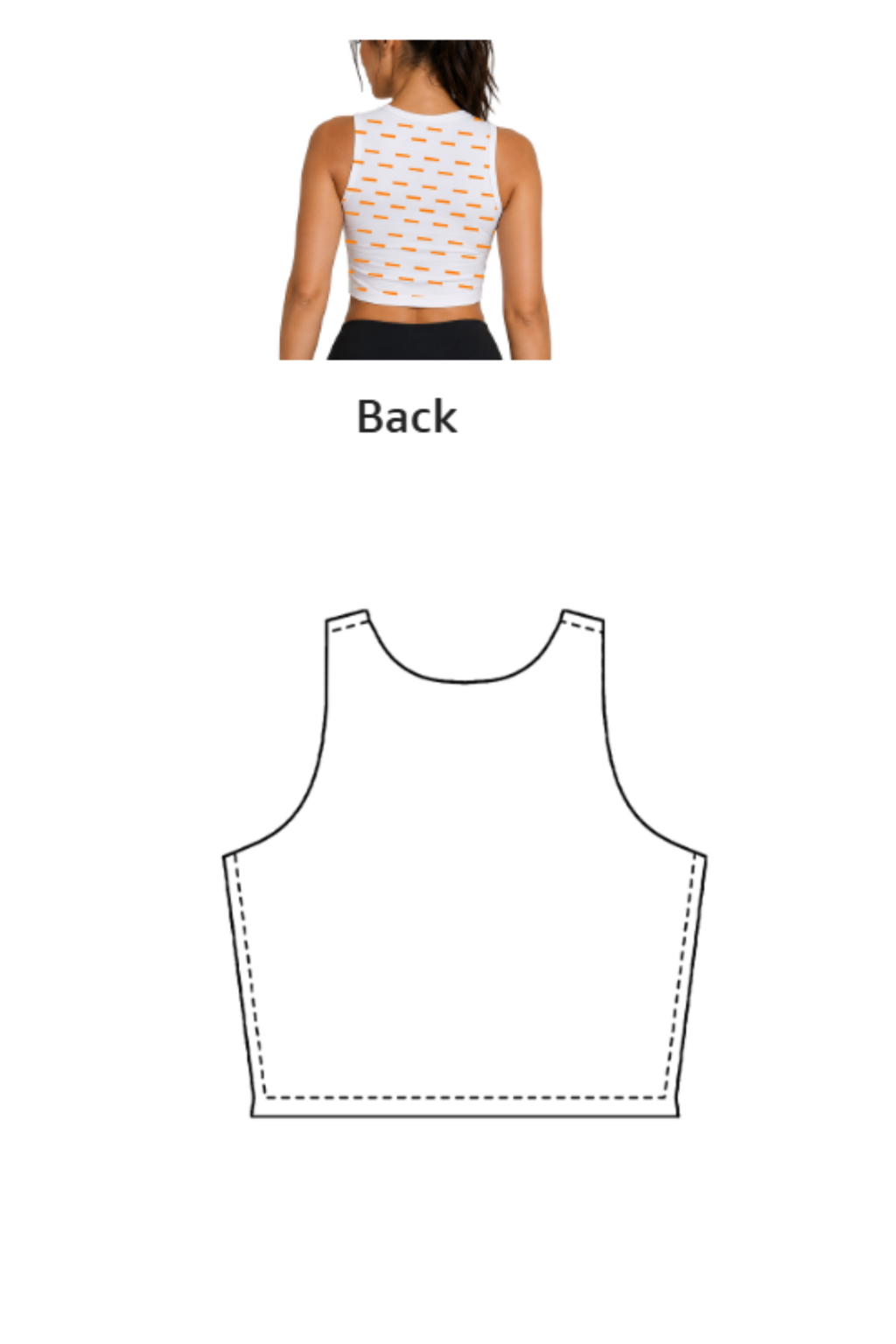 Female Sports Crop top | FC34