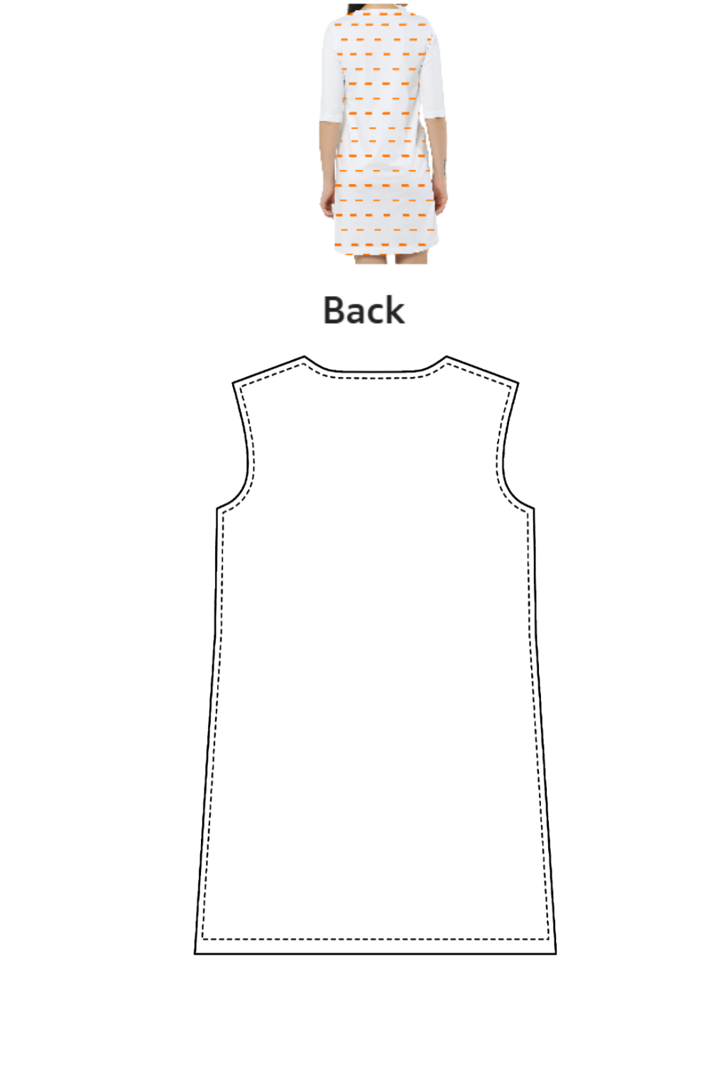AOP T-Shirt Dress | FA35