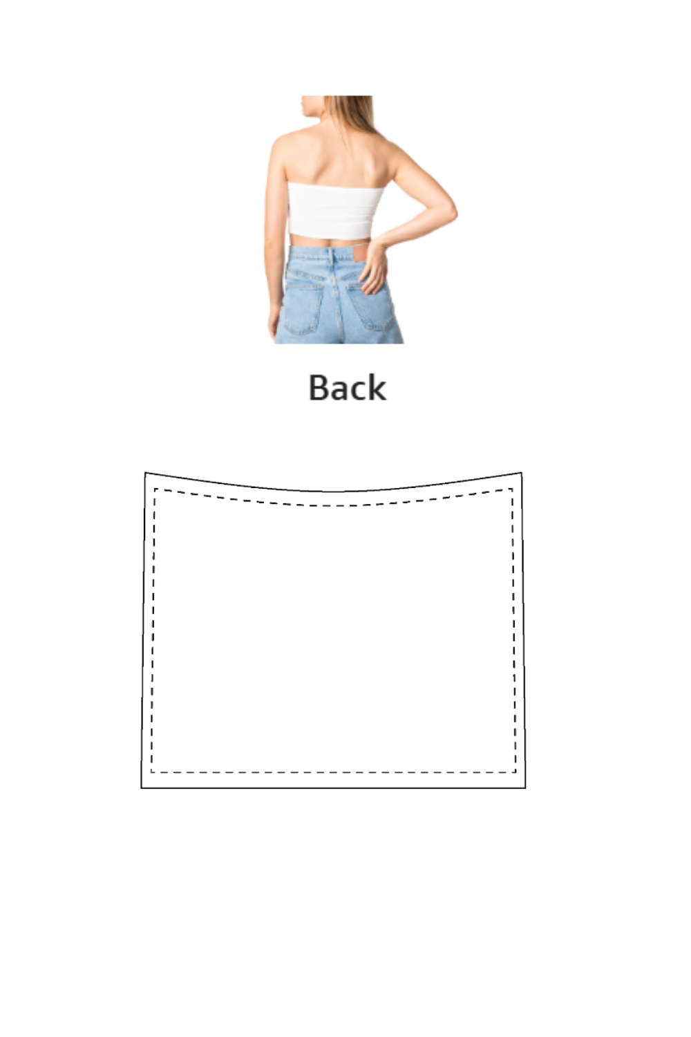 Aop Tube Top | FT12