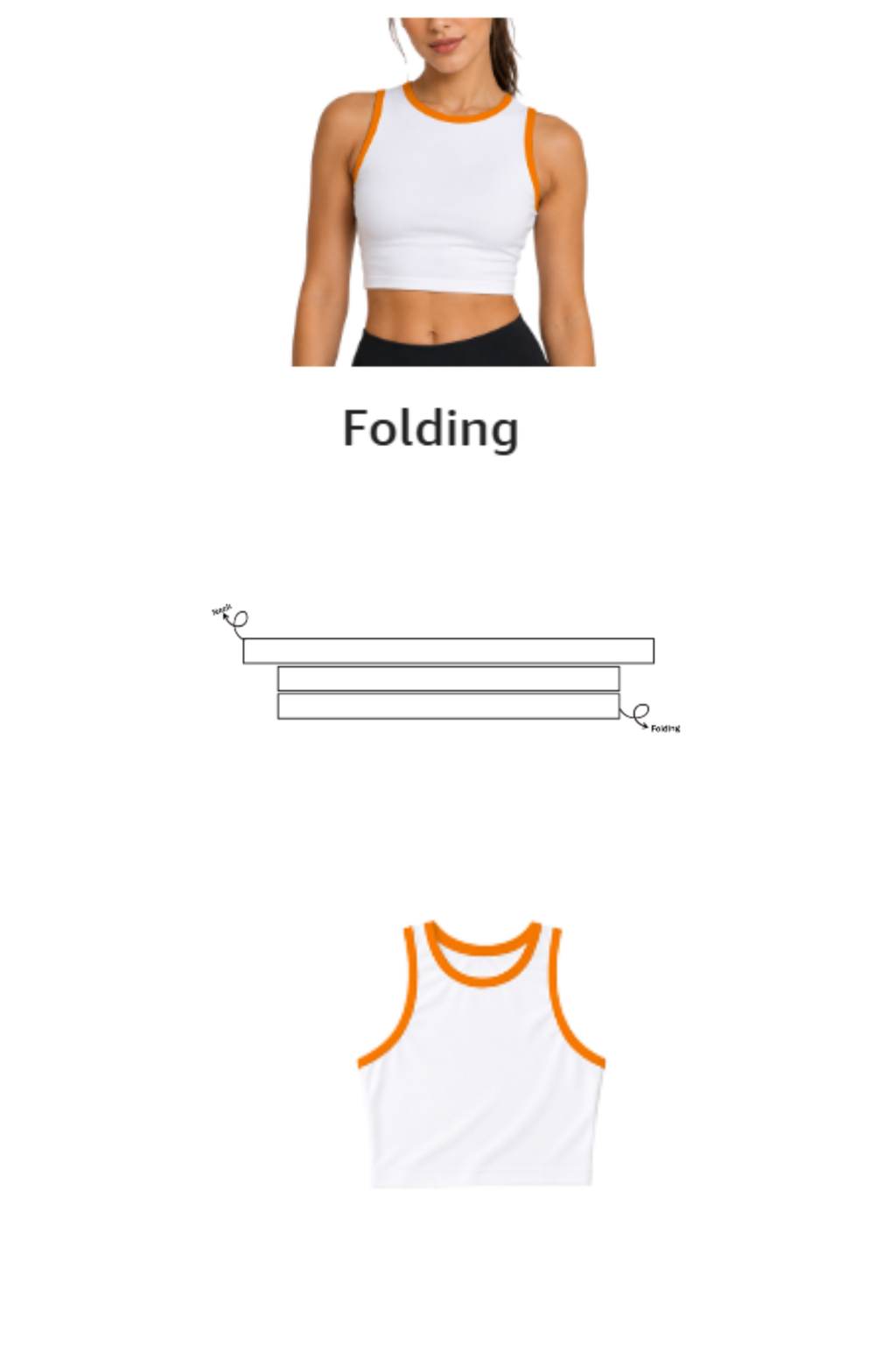 Female Sports Crop top | FC34