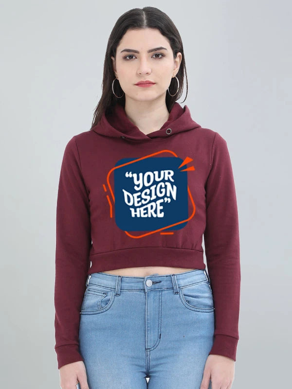 Female Cropped Hoodie | FC32