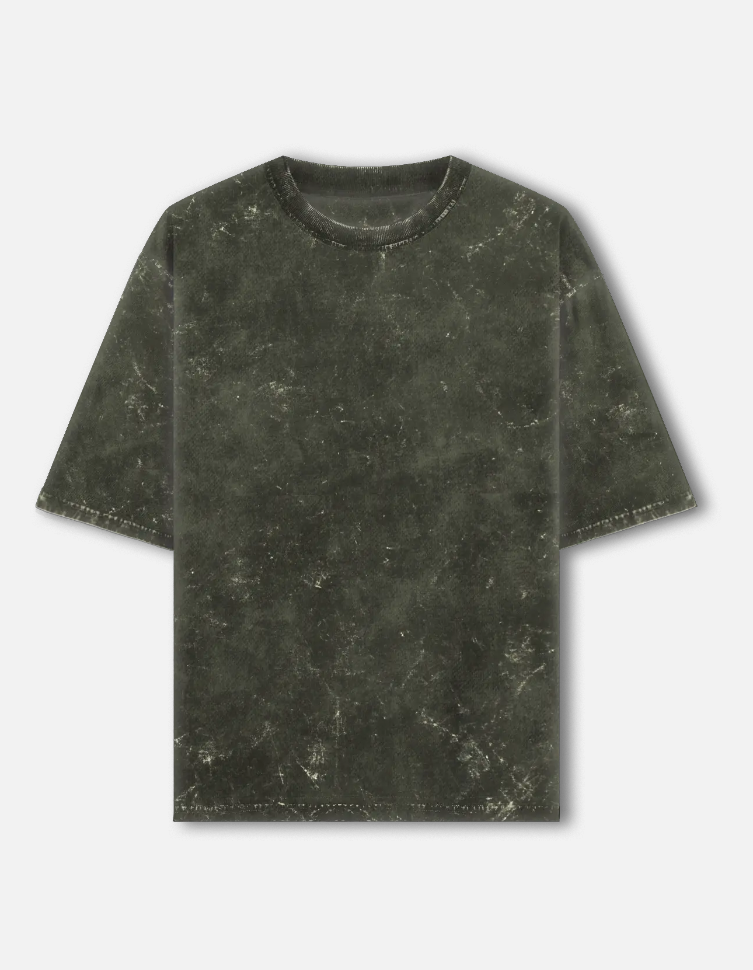 Unisex Acid Washed Oversized Tee | UC61