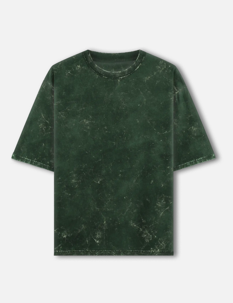 Unisex Acid Washed Oversized Tee | UC61