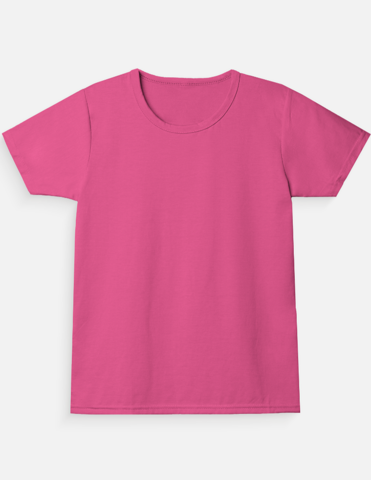 Girl's Crew Neck T-Shirt