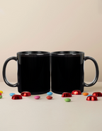 Black Coffee Mug
