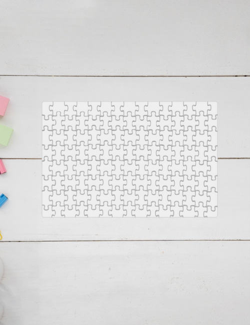 120-Piece Jigsaw Puzzle for Custom Printing – Recycled Paper