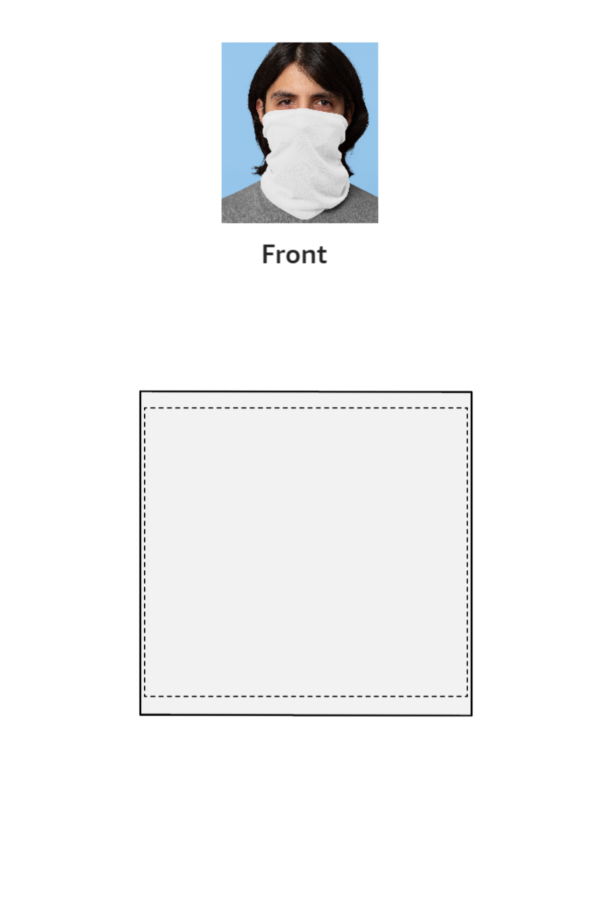 Aop Face Bandana