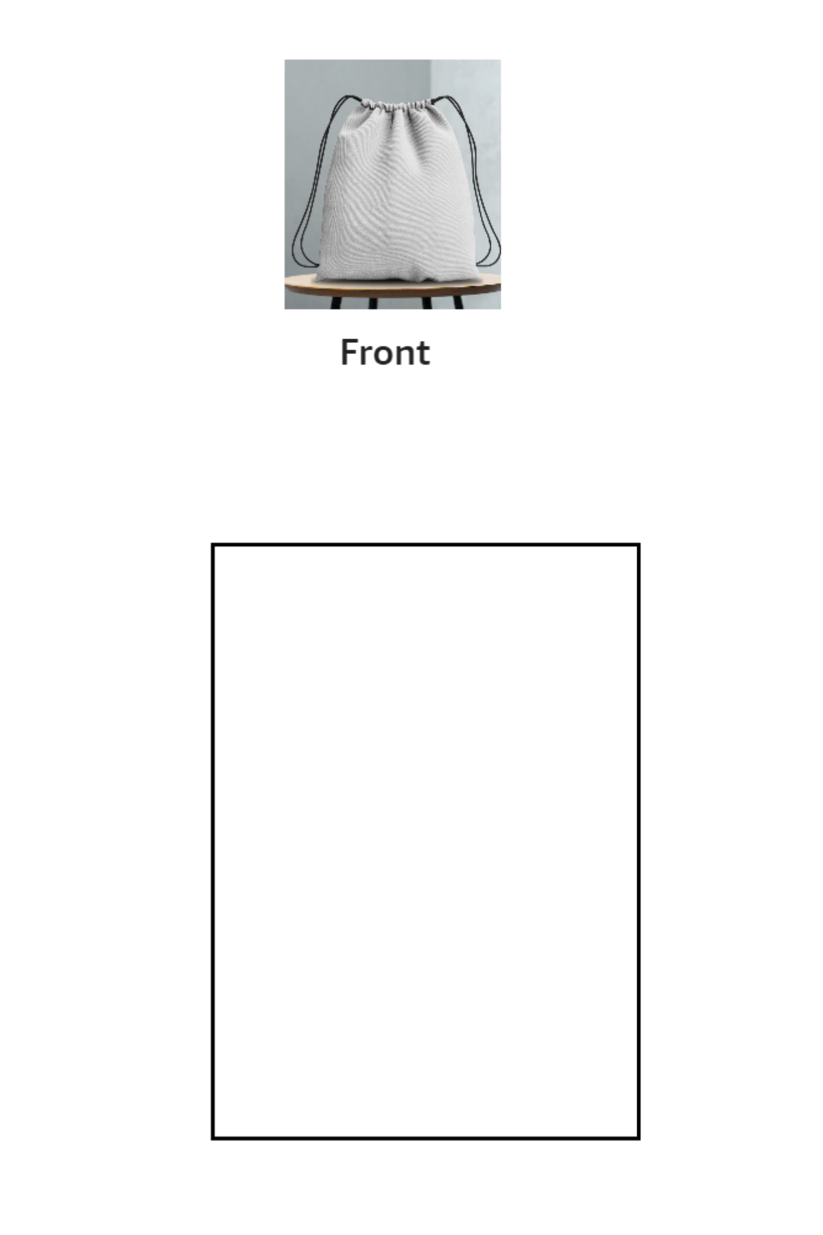 AOP Drawstring Bag