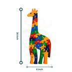 🦒Wooden Giraffe Alphabet Puzzle for Kids | Educational Learning Toy