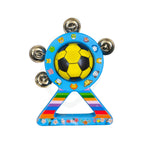 3 Pcs Wooden Baby Rattle Set – Colorful Handcrafted Rattle Toys for Kids