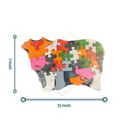 🐄Wooden Cow Puzzle – Colorful Educational Toy for Kids