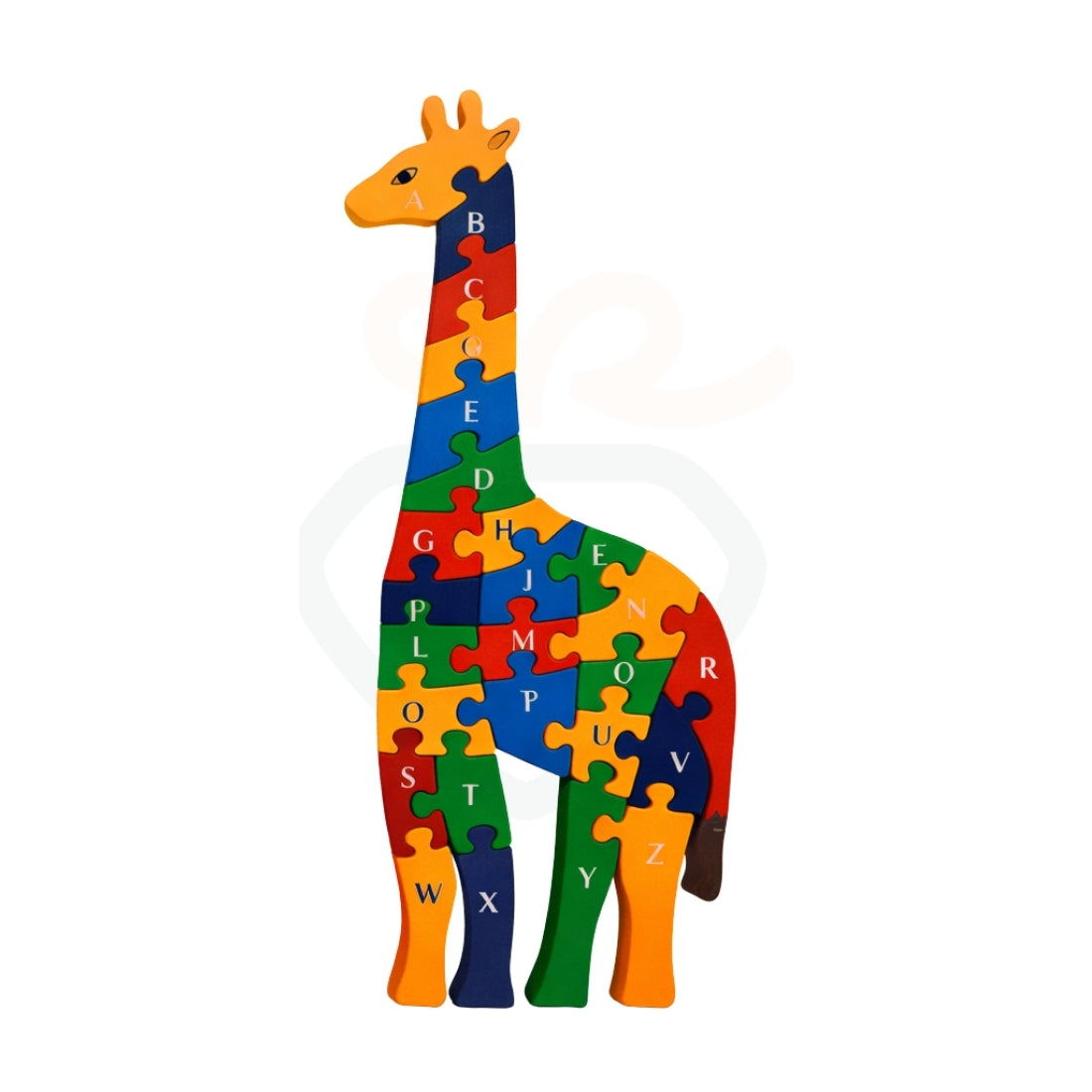 🦒Wooden Giraffe Alphabet Puzzle for Kids | Educational Learning Toy