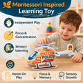 🚁Wooden Helicopter Learning Toy – Montessori-Inspired Educational Toy for Kids