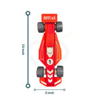 🏎️Handcrafted Wooden Racing Car Toy for Kids – Multicolor Sports Car