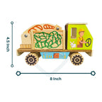 🚚Wooden Toy Truck for Kids – Handcrafted Construction & Farm Vehicle