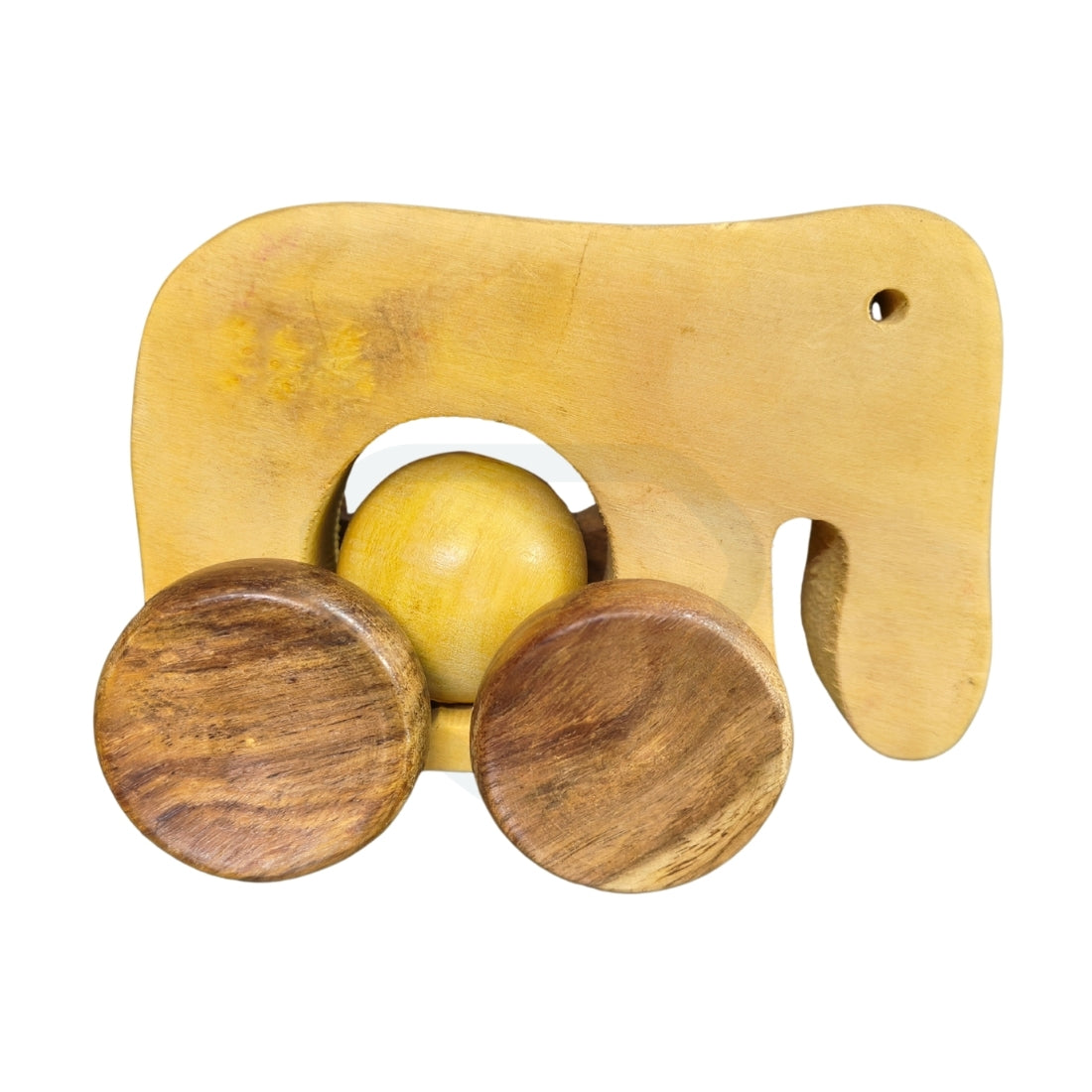 🐴🐘 Wooden Horse & elephant Rolling Toy