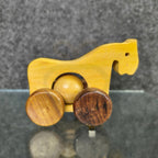 🐴🐘 Wooden Horse & elephant Rolling Toy