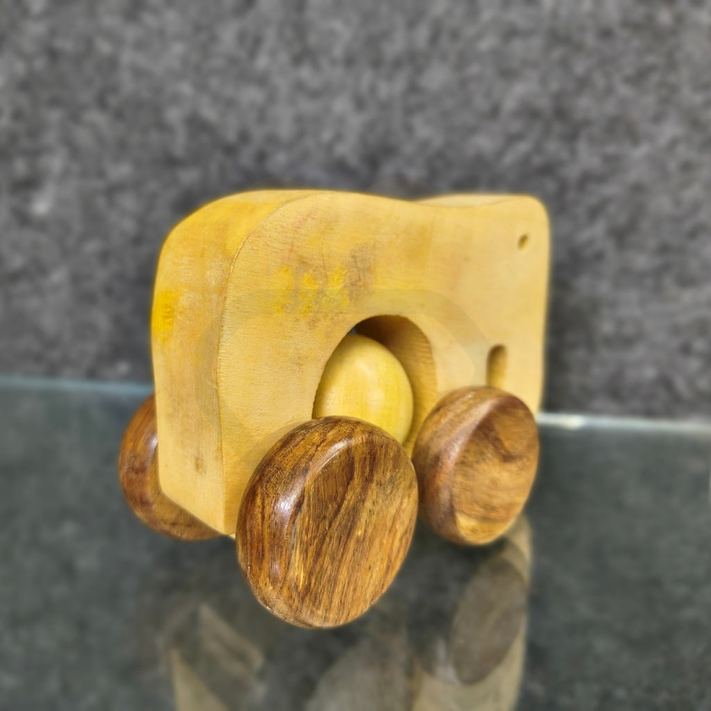 🐴🐘 Wooden Horse & elephant Rolling Toy
